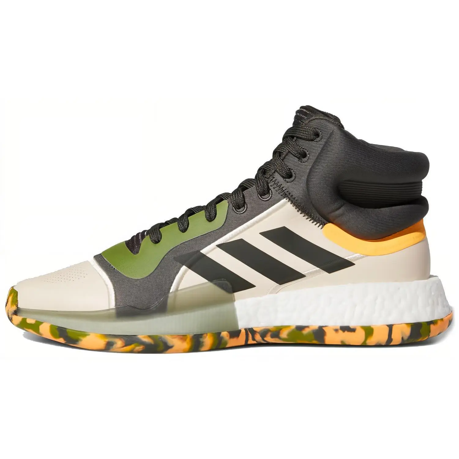 Adidas Marquee Boost Camo Sole' Retro Comfort High Top Basketball Shoes Men's EF0489