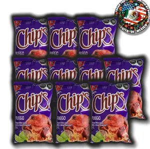 10 PACK Barcel Fuego Chips, Spicy Snack Crunchy Crispy Flavor