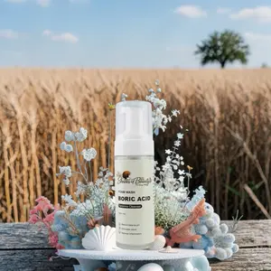Boric Acid Feminine Cleanser - Mild Antibacterial & Antifungal Formula for BV & Yeast Infections Relief