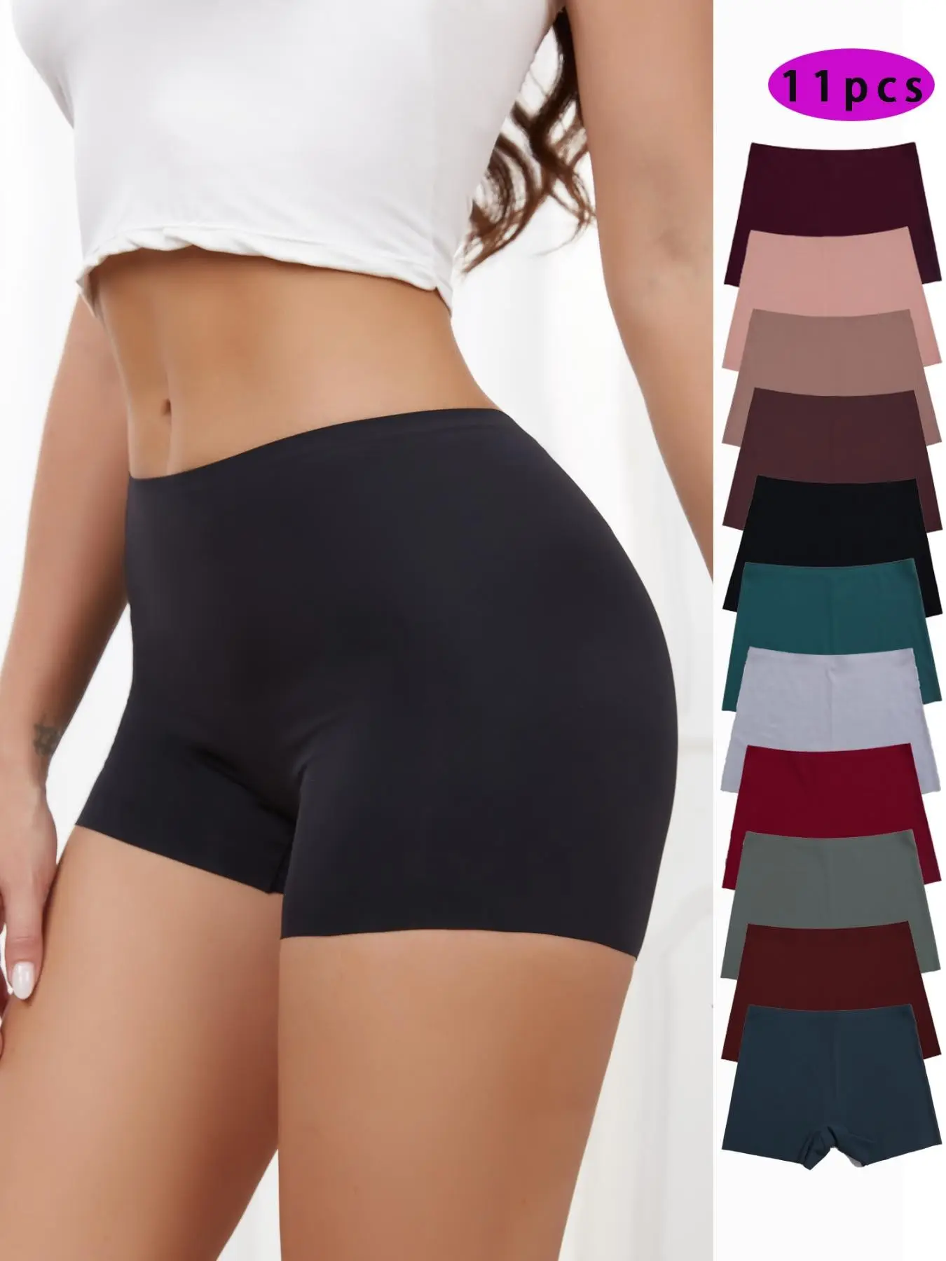 Women's Seamless Ice Silk Underwear Set, Breathable Comfort Design, Perfect for Everyday Wear & Layering, Stylish Women's Undies, Casual Comfy Panty, Seamless Underwear Panties, Seamless Garments