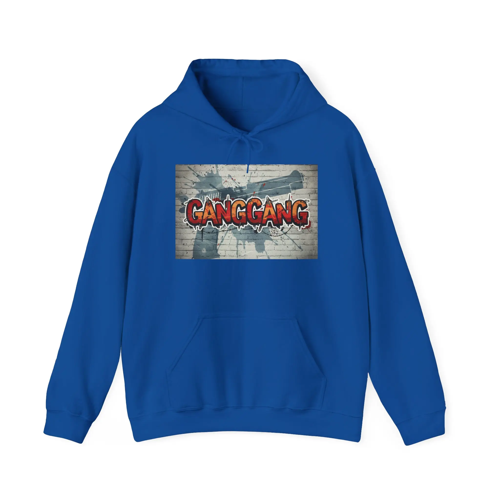 Gang Gang Hoodie — Urban Graffiti Streetwear Pullover