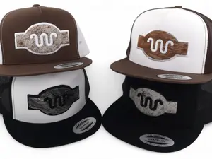 King Ranch Cowhide/Embroidered Hat