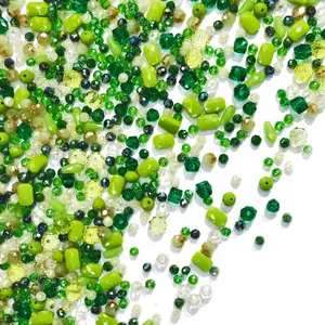 Buy 1 Get 1]Tiny Emerald DIY Beads DIY Charms Set