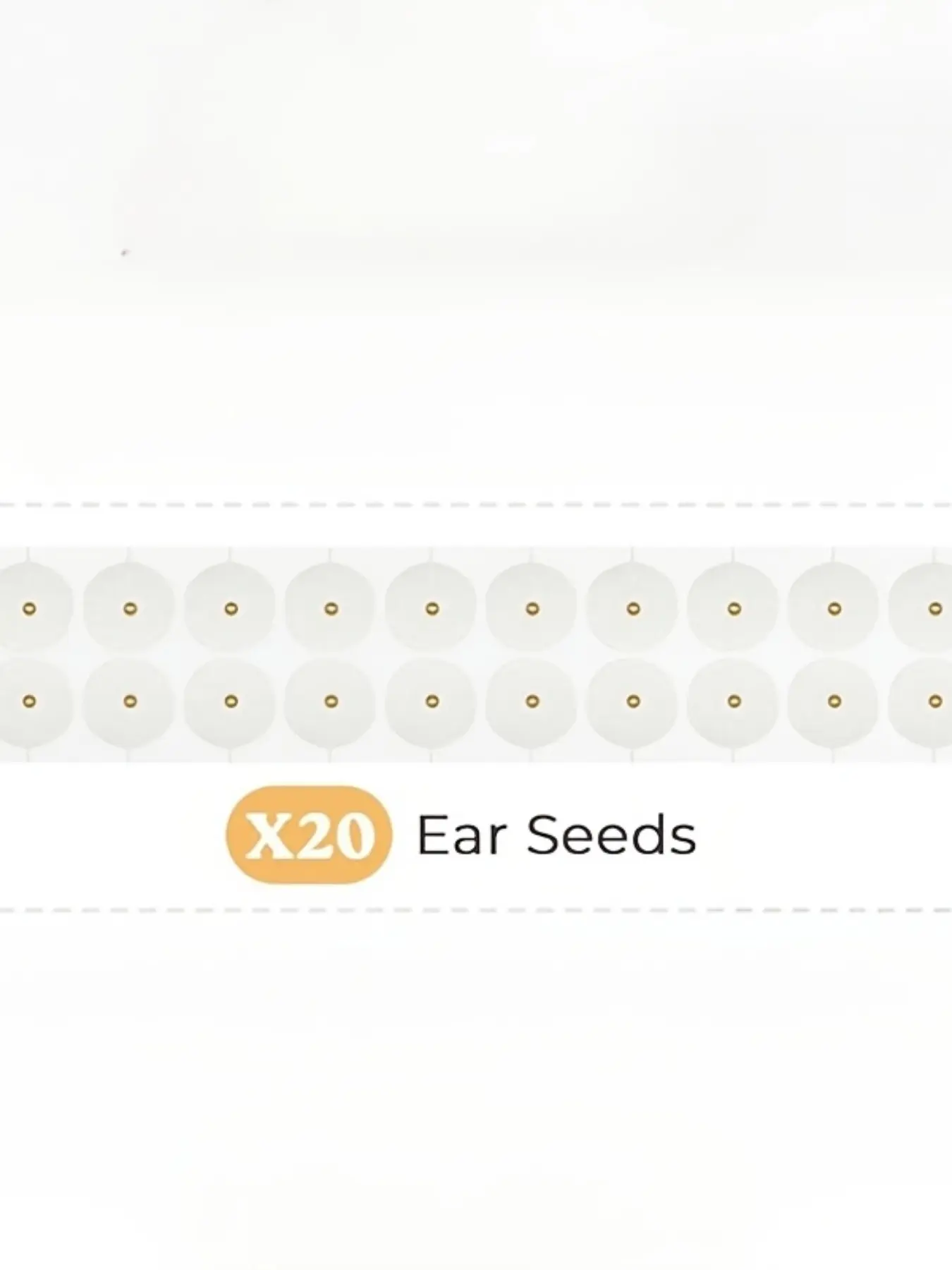 100pcs Ear Acupuncture Points Decorative Transparent Adhesive Patches, Non-Sensitive Skin-Friendly Design, Ideal for Pain Relief & Healing, Decoration