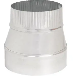 Imperial Manufacturing GV1351 8 x 6 in. Galvanized Taper Reducer