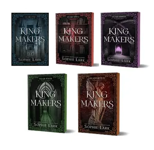 Kingmakers (5 books Series) A Dark college Mafia Romance by Sophie Lark : Year One , Two , Three , Four , Graduation (Paaperback)