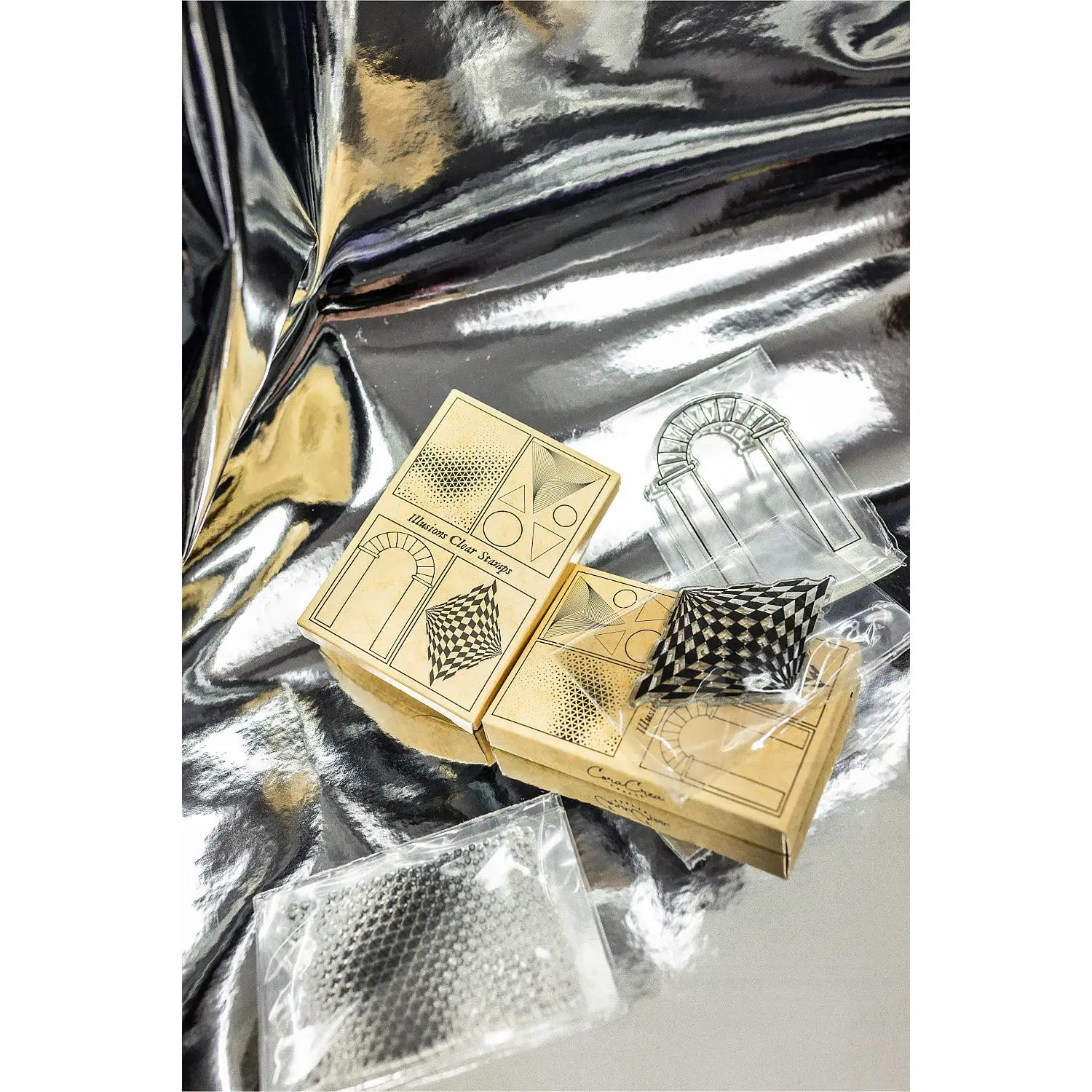 Illusions Mini Clear Stamp Set