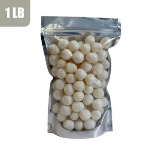 Fruit Sours Pina Colada Candy 1 lb Bag – Tropical Sour Chewy Candy, Bulk Fruit Flavored Gummies, Party Snack, Tart & Sweet Treats