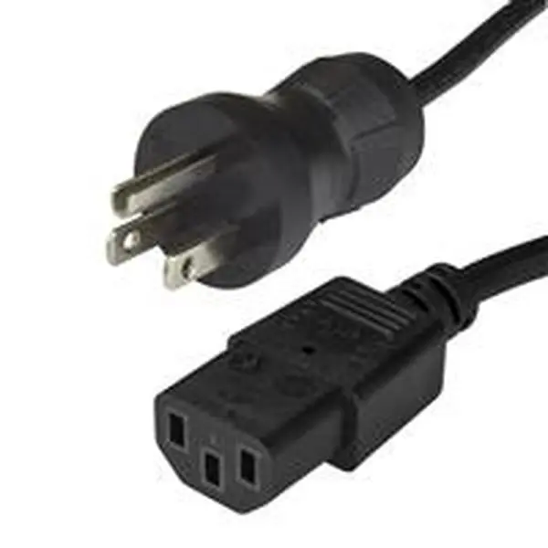 Startech PXTMG10110 Hospital-Grade Power Cord, 10 ft NEMA 5-15P to C13 Connector, Dependable for Computers & Office Desktop/Laptop Components, No
