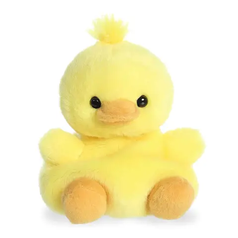 Palm Pals Adorable Darling Duck 5 inch Yellow Mini Soft Plush Collectable Stuffed Animal
