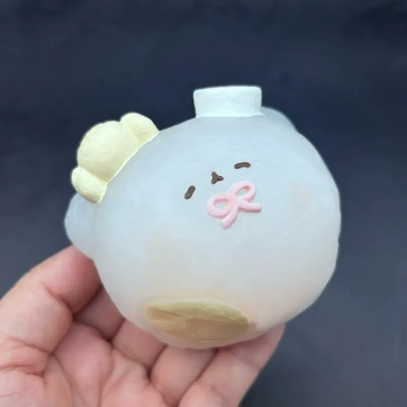 MATTE Frozen butter chef bear taba squishy