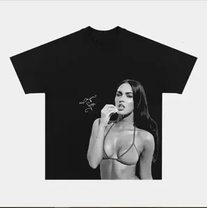 MEGAN FOX ICE TEE, Retro 90s Graphic Tees, Rapper Shirt, Unisex Cotton T-shirt, Graphic Tees, Sexy shirt, Vintage Graphic Rap Tee, Vintage Y2K