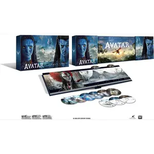 Avatar: Ultimate 3-Movie Edition  [4K ULTRA HD BLU-RAY MOVIE] Ltd Ed, With Blu-Ray, 4K Mastering, Boxed Set, Collector's Ed,