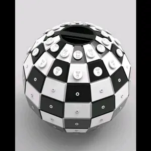 spherical game of checkers. "The Ultimate Checker" Game Multicoloured