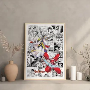 Anime Manga POSTER UNFRAMED - Inuyasha -. - Curated Manga Panels - Sesshomaru -  Wall Art - Anime Gift