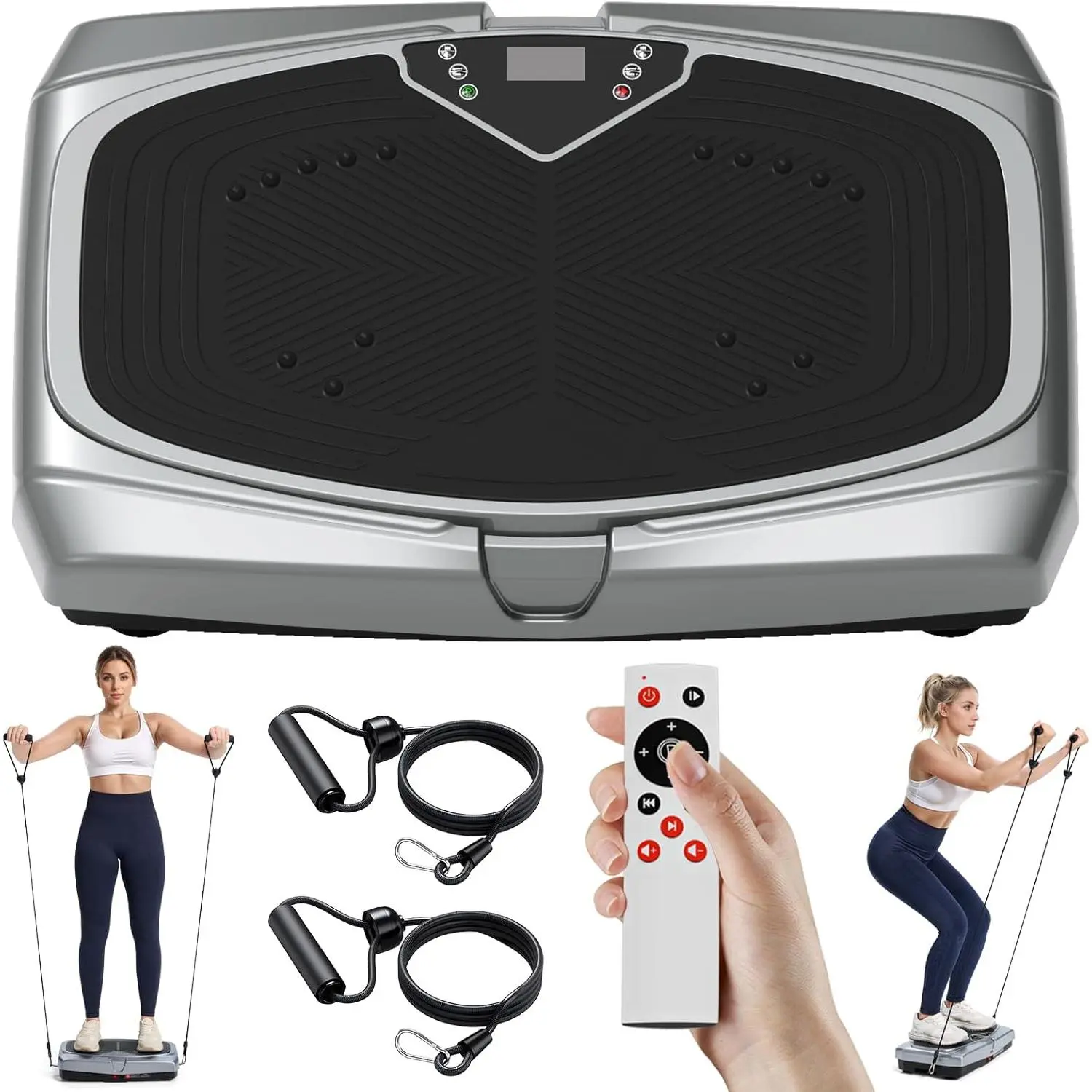 Vibration Plate,Lymphatic Drainage Massager,Home Gym,Vibration Plate for Lymphatic Drainage,Black