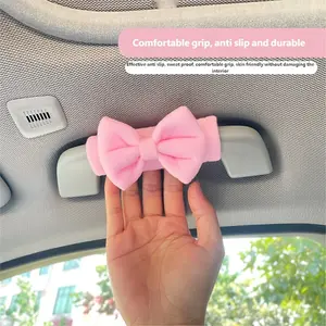 4-Piece Car Door Handle Covers, Cute Arc-Shaped Non-Slip Interior Door Pull Handles, Scratch-Resistant Universal Suv Sedan Truck Accessories