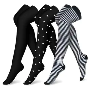 YOOHOL Compression Socks 3-Pack 15–20 mmHg Knee High Graduated Support for Women & Men Soft Comfortable for Travel Daily Wear & Varicose Veins Relief
