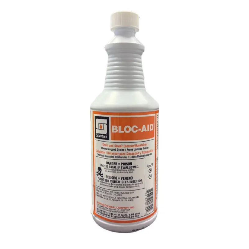 Spartan bloc aid drain opener 1 qt Spartan bloc aid drain opener 1 qt