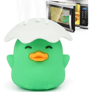 Microwave Steam Cleaner, Duck Microwave Cleaner, Just Add Vinegar and Water, Cut Cleaning Time by Half, Kitchen Gifts Accessories Gadgets (Green)