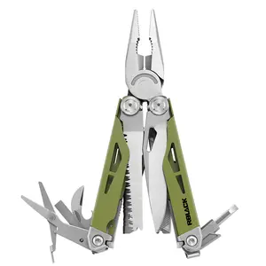 Multitool, 21-in-1 Multi Tool Pliers with Safety Locking and Spring-Action Scissors, Heavy-duty Stainless Steel Multi-tool Set with Nylon Sheath for Work, Home, Garden, DIY & Auto