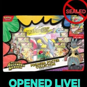 Premium Poster Collection: Mega Lucario - ME: Ascended Heroes (ASC)