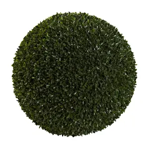 Nearly Natural 19" Boxwood Ball (Indoor/Outdoor)