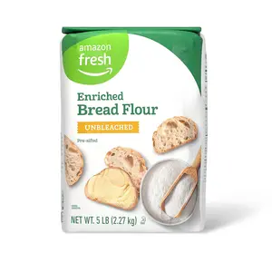 Fresh, Enriched Bread Flour, Unbleached, 5 Lb