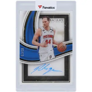 Bojan Bogdanovic Detroit Pistons Autographed 2022-23 Panini Immaculate Collection #SBS-BOJ #80/99 Card - Fanatics Authentic Certified