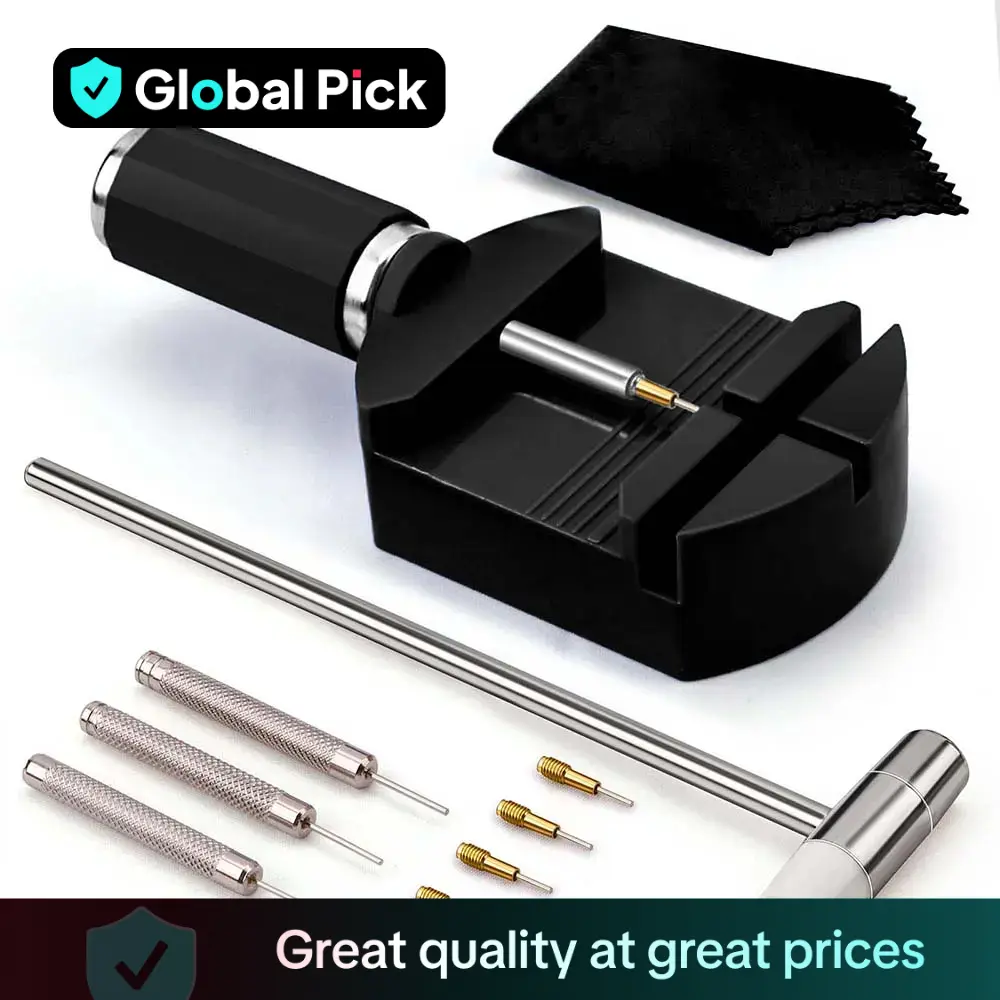 Professional Watch Link Band Chain Pin Remover Repair Tool Kit for Band Adjustment, Watch Bracelet Sizing And Watch Repair Tool Kit