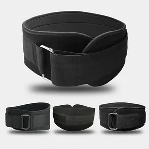 Weightlifting & Fitness Breathable Belt, Squat Weight Belt, 1 Count Pressurized Sports Support Belt With Adjustment Buckle, Durable Protective Belt For Men