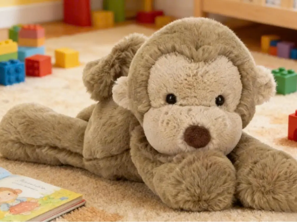 Jellycat Cute Monkey Plush Stuffed Animal | Ultra Soft Monkey Plush Toy | Cuddly Gift for Kids & Adults