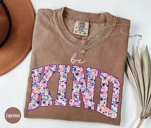 Comfort Colors Be Kind Shirt, Teacher Kindness T-Shirt, Inspirational Shirt, Christian Aesthetic T-Shirt, Elementary Teacher Appreciation Gift - TrendWear USA