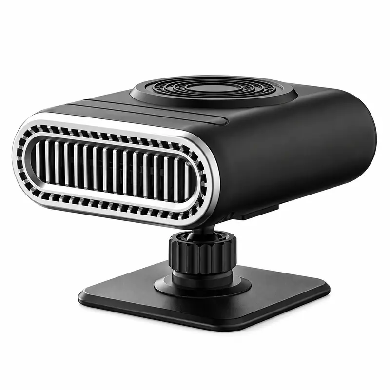 12V Car Heater, Portable Windshield Defroster and Defogger, 2 in 1 Heating and Cooling Fan, Adjustable Angle Dashboard Heater for Cars, SUVs and Trucks 12V Car Heater, Portable Windshield Defroster and Defogger, 2 in 1 Heating and Cooling Fan, Adjustable Angle Dashboard Heater for Cars, SUVs and Trucks
