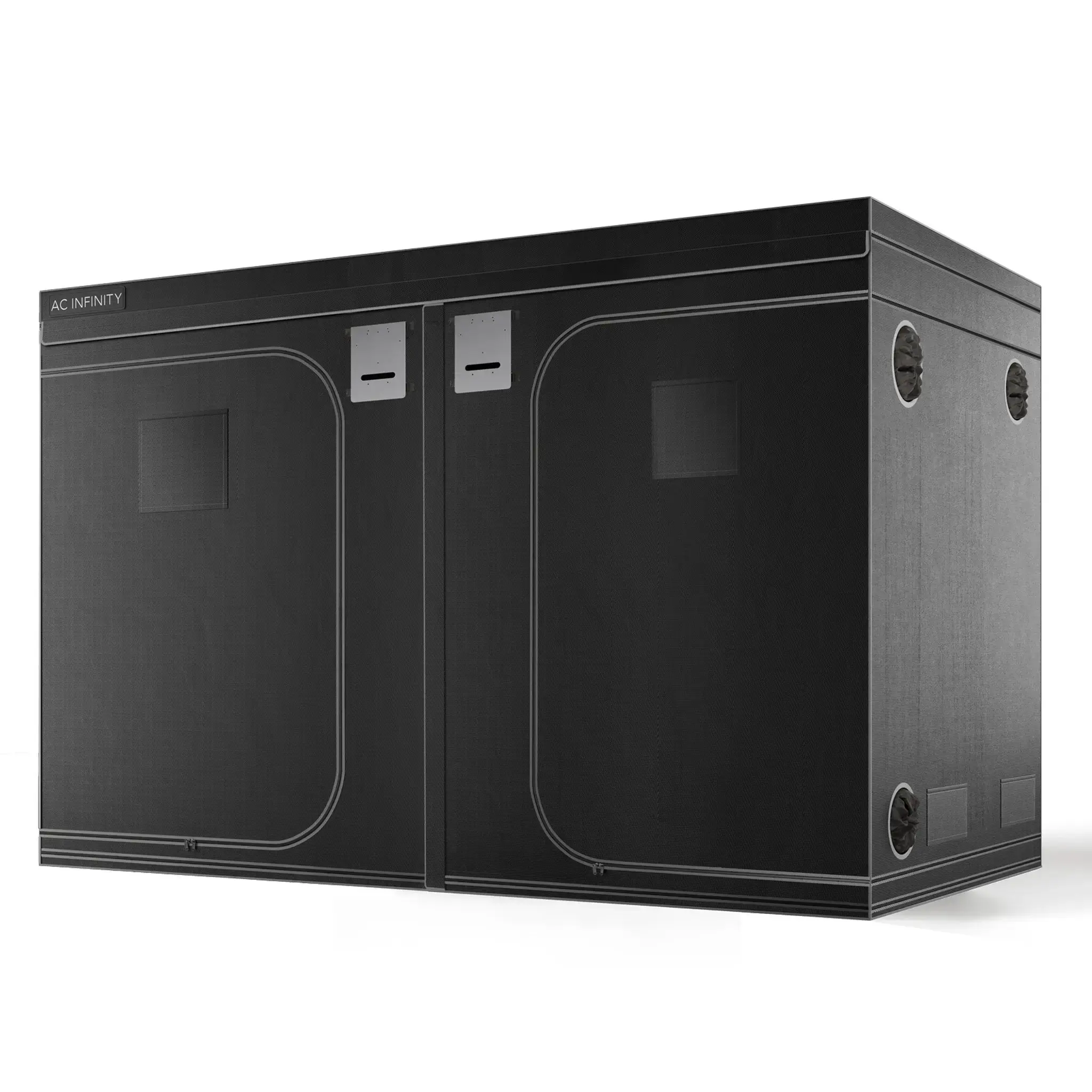 AC Infinity CLOUDLAB 811, ADVANCE GROW TENT 10X10, 2000D DIAMOND MYLAR CANVAS, 120" X 120" X 80"