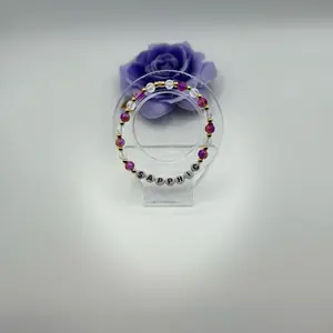 Sapphic Lesbian Pride Bracelet – Handmade & Heartfelt