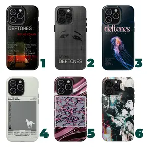 6 styles deftones album collection phone cases, koi no yokan - ohms - gore -white pony phone case fit iphone 17 16 pro max to SE, SS Galaxy, gift for fan