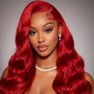 Cherry Red Body Wave Bundles