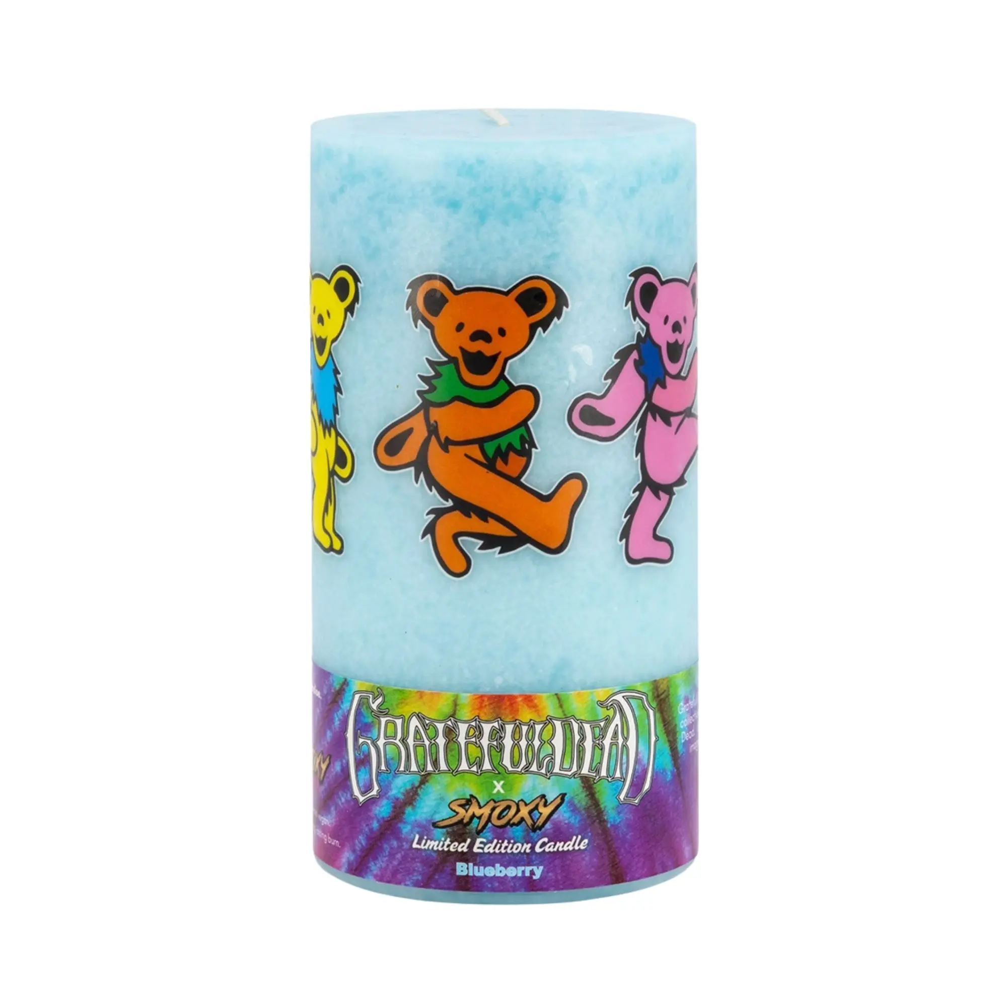 Smoxy Grateful Dead Smoke Odor Eliminator Pillar Candle - 24oz Smoxy Grateful Dead Smoke Odor Eliminator Pillar Candle - 24oz