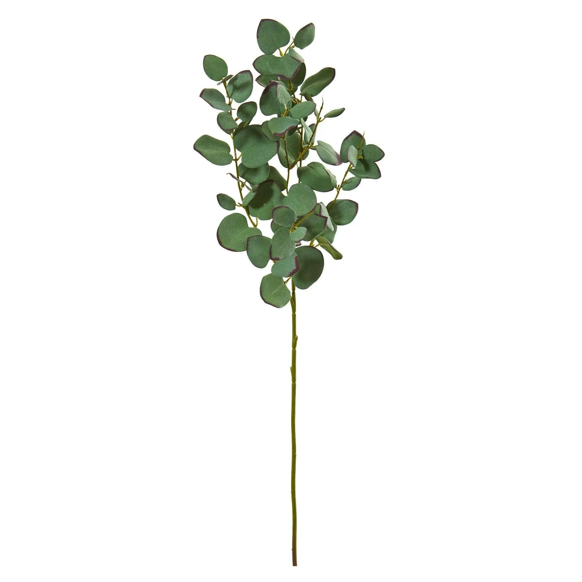 6-Piece 34” Synthetic Eucalyptus Branch Set, Decorative Artificial Plants for Home Decor, Botanical Flower Arrangement Supplies