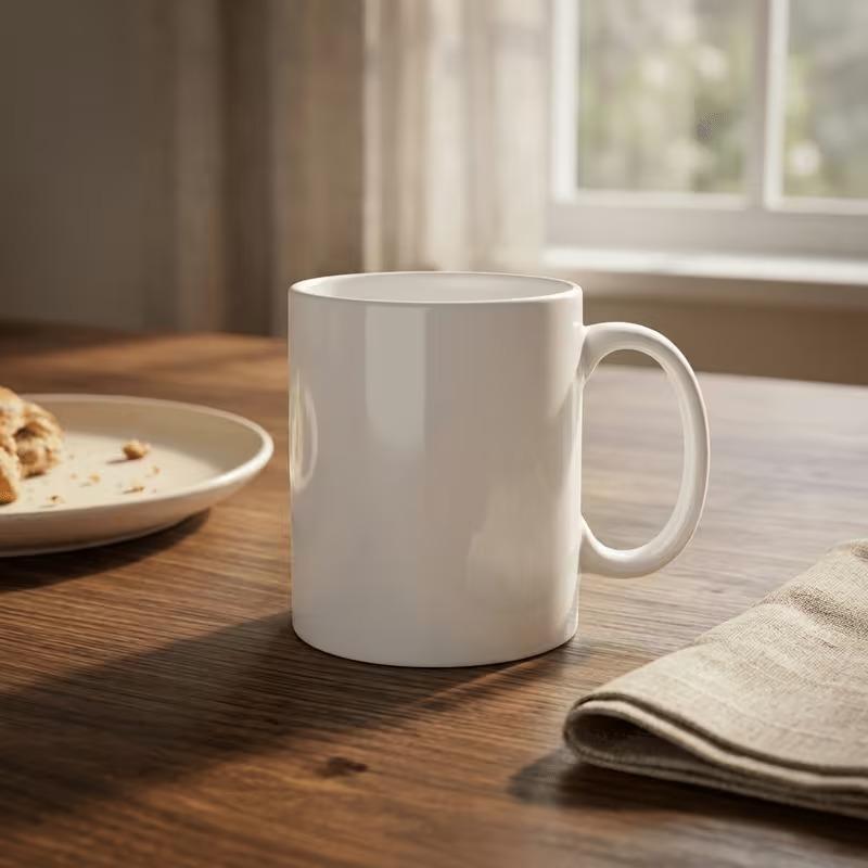 Yorkie Dog Lover's Mug 11oz 350ml Coffee Tea Cup with Yorkshire Terrier Design Hand Wash Only Cute Gift for Mom Colleagues Office Camping