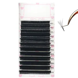 EASYFAN Lash Trays for Eyelash Extensions - Easy to Use, Made of High-Quality Material, Ideal for Cosmetic Use - Makeup