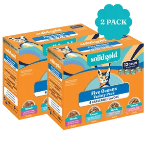 Solid Gold Five Oceans™ Wet Food Variety Pack for Cats