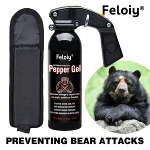 Feloiy Bear Repellent Spray with Pocket, Outdoor Adventure Protective Gear, 16 Oz/470ml