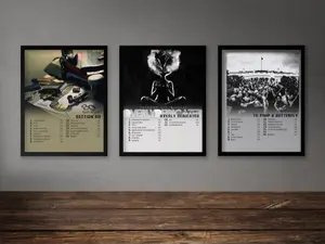 Set Of 3 Album Poster Mr. Morale & The Big Steppers good kid, m.A.A.d city Black Panther The Album Section.80 music collection v1