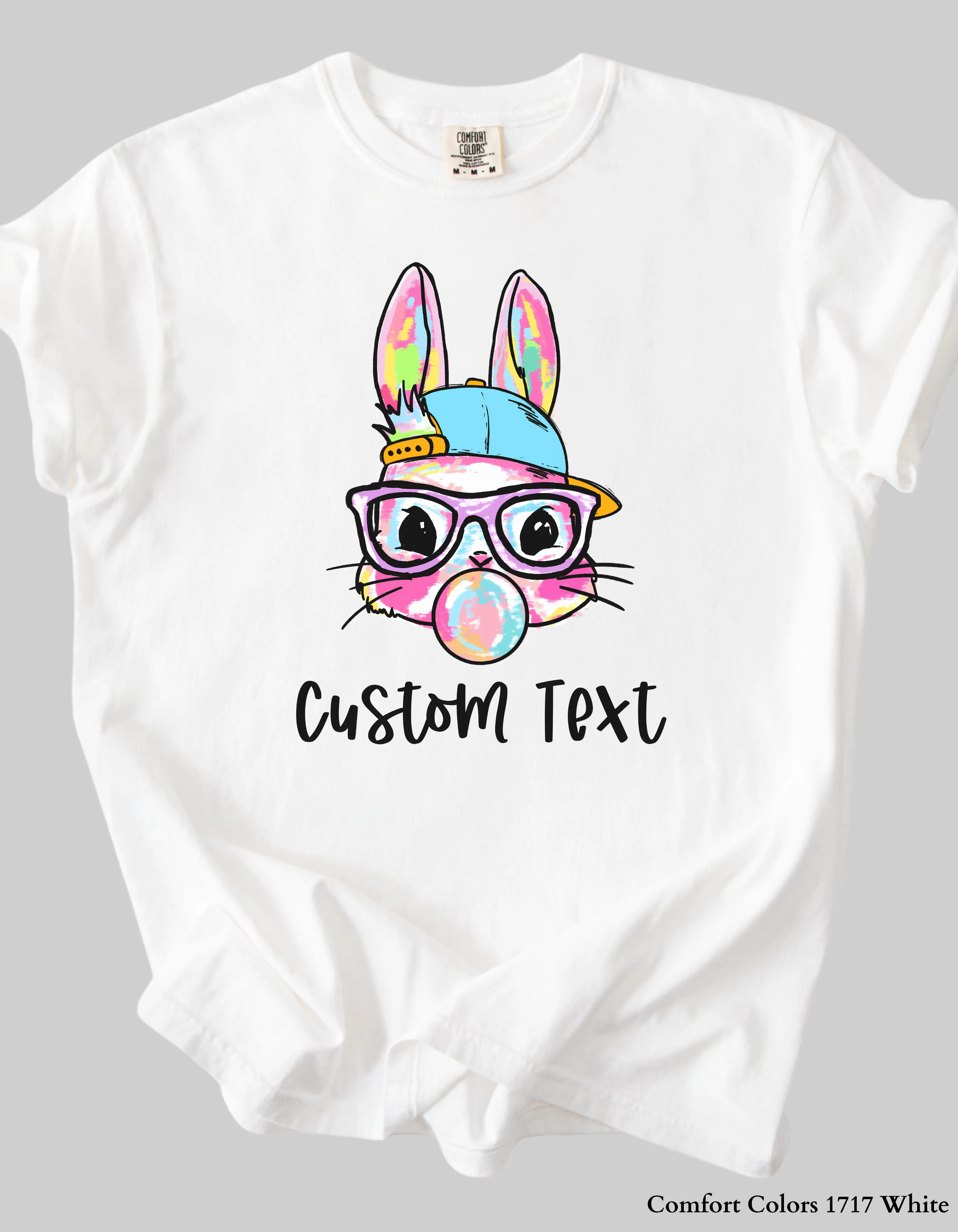 Custom Boy Bubble Bunny – Personalized Adult Easter T-Shirt or Sweatshirt (Family Matching)
