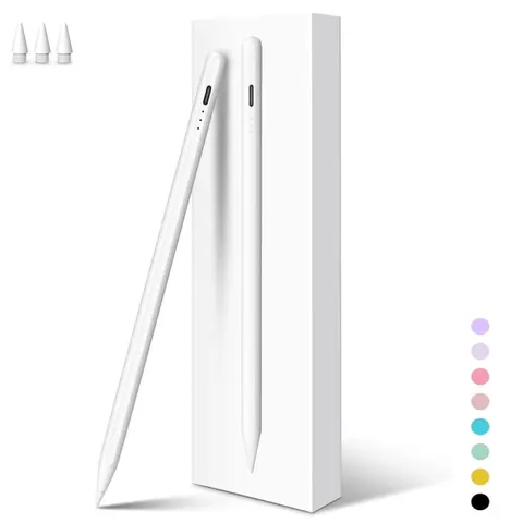 MEKO Stylus Pen for iPad W/Palm Rejection Tilt Sensitivity,13 Mins Fully Charged, Active Touch Screen Apple Pencil Compatible W/iPad 6/7/8/9/10,iPad Pro12.9&11",iPad Air3/4/5,iPad mini5