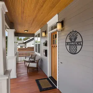 Personalized Last Name Pineapple Monogram