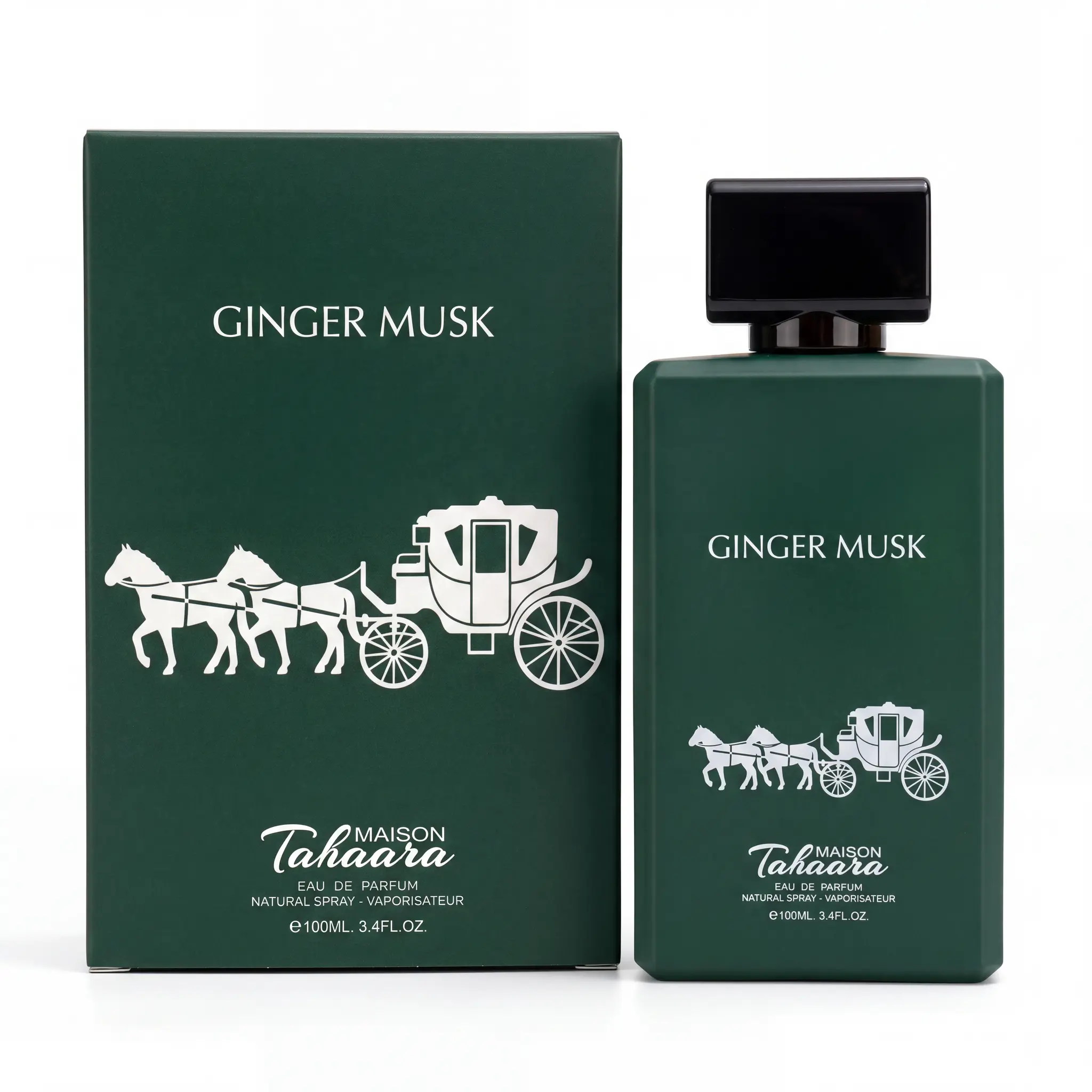 GINGER MUSK Eau De Parfum by Tahaara Fragrances 3.4oz(100ml)