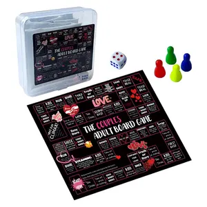 Couples Adult Board Game, Creative Date Night Party Game, Portable Travel Tabletop Game, Perfect for Family and Outdoor Games